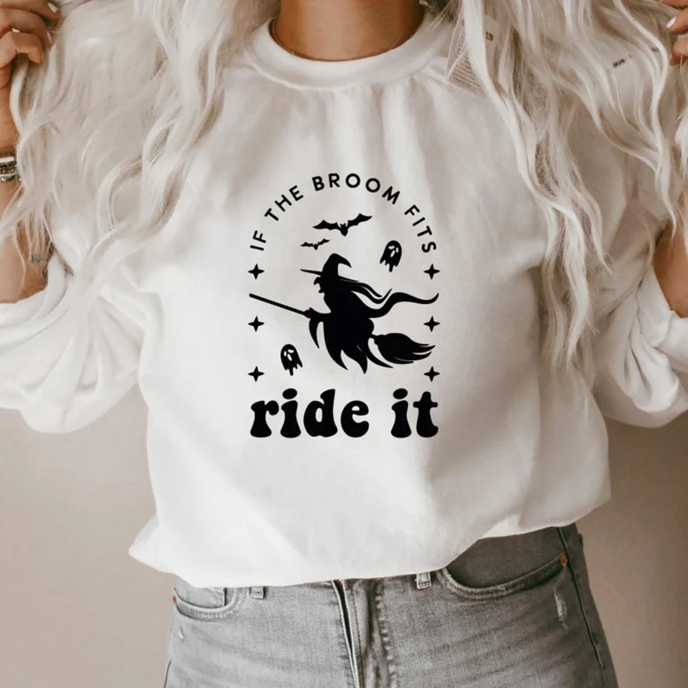 If the broom fits, ride it crewneck